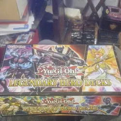 Konami Yu-Gi-Oh! Legendary Hero Structure Deck Set 3 Decks English - Image 1