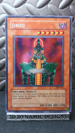 | Yugioh Jinzo BPT-011 Secret Rare 2003 Collectors Tin PL 🔥 | - Image 1
