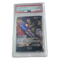 2023 One Piece Kingdoms of Intrigue Kyros OP04 #082 Alternate Art PSA 10 - Image 1