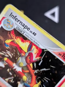 Infernape - 5/130 - Pokemon Diamond & Pearl Holo Card MP - Image 2