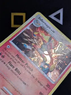 Infernape - 5/130 - Pokemon Diamond & Pearl Holo Card MP - Image 3