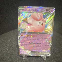 Pokemon TCG Lillie's Clefairy EX Journey Together Card 056/159 NM Condition - Image 1