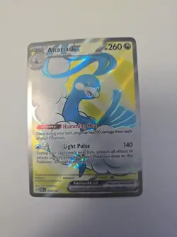 Pokemon TCG Altaria EX Full Art Ultra Rare Holo Card Paradox Rift 232/182 NM - Image 1