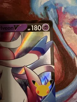 Dark Sylveon V SWSH134 SWSH: Sword & Shield Promo Card Holo NM - Image 3