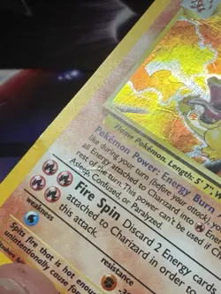 Charizard 4/130 Holo Rare Base Set 2 Pokemon Card HP - Image 5