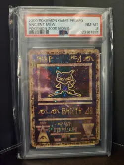 Pokemon 2000 Miscellaneous Ancient Mew Promo Holo PSA 8 Card 1 English - Image 1