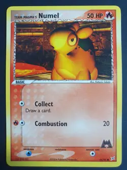 Team Magma's Numel 64/95 - Team Magma vs Team Aqua Set - Pokemon Card - NM - Image 1