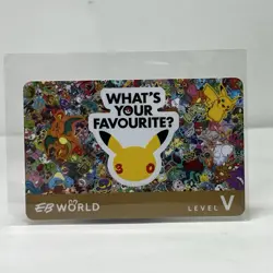30 Year Anniversary Level 5 EB Games Membership Card PIKACHU Limited - Image 4