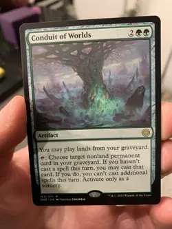 Conduit of Worlds - Phyrexia: All Will be One - Rare - NM - MTG - Image 1