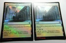 MTG Memorial to Glory x2-Foil -Dominaria-Lightly Played - Image 1