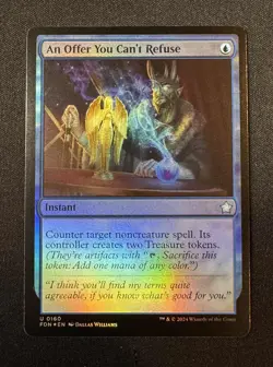 x3 - An Offer You Can't Refuse Foundations FDN - FOIL - NM - Image 1