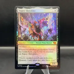 MTG Super Shredder - Foil, NM-Mint, English Teenage Mutant Ninja Turtles - Image 1