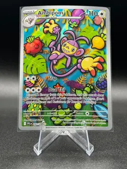 Ambipom 107/094 Me02: Phantasmal Flames Holo Pokemon TCG - Image 1