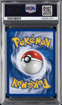 1999 POKEMON BASE SET UNLIMITED #1 ALAKAZAM-HOLO PSA 8 - Image 2