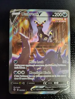 POKEMON UMBREON V Evolving Skies 189/203 Alt Art English - NM - Image 3