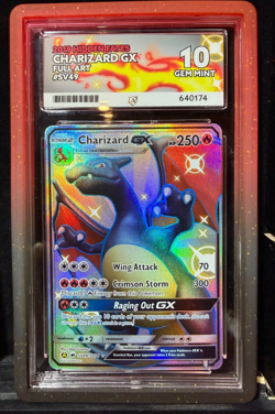 Pokemon Charizard GX SV49/SV94 Ace 10 Hidden Fates 2019 Shiny Vault Inc Guard - Image 1