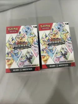 Pokemon TCG: Prismatic Evolutions Booster Bundle - Lot of 2 - Factory Sealed - Image 1
