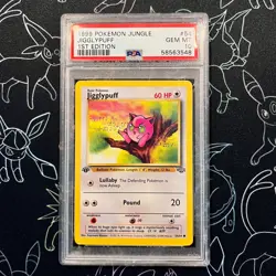 PSA 10 - Pokemon Jungle Jigglypuff 1st Edition - Image 1
