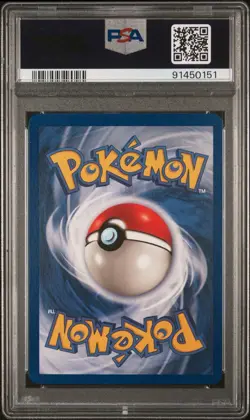 1999 Pokemon Fossil #13 Muk Holo PSA 8 - Image 2