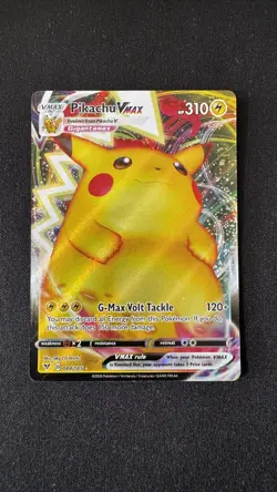 Pokemon Pikachu TCG VMAX Vivid Voltage 044/185 Regular Ultra Rare MINT - Image 1
