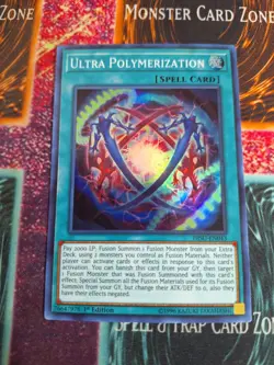 Yu-Gi-Oh! Ultra Polymerization HISU-EN043 Super Rare 1st Edition Near Mint - Image 1