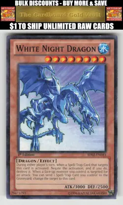 Yugioh Battle Pack 2: War of the Giants #BP02-EN083 White Night Dragon - Image 1