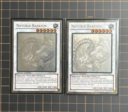 Ghost Rare Set of 2 - Naturia Barkion Gold Series: Haunted Mine GLD5 YuGiOh TCG - Image 1