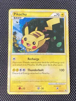 Pikachu HGSS03 Hgss Holo Black Star Promo - Pokemon Card Lots Of 3 LP+ - Image 3