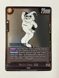 Dragon Ball Super Card Game Manga Booster SB01-038 Majin Buu Kid - Image 1