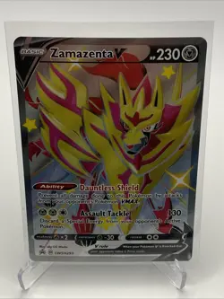Zamazenta v (Shiny) SWSH293 SWSH: Sword & Shield Promo Cards Holo LP-NM - Image 2