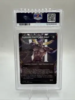 MTG Final Fantasy - Sephiroth, Fabled SOLDIER Borderless #0382 PSA 8 - Image 2