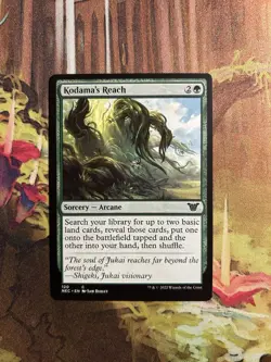 Kodama’s Reach NM MTG Neon Dynasty Commander - Image 1
