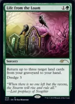 1x Life from the Loam NM-Mint, English Secret Lair MTG Magic - Image 1