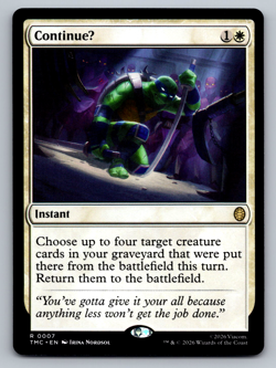 ContinueU R 0007 Teenage Mutant Ninja Turtles Regular - Image 1