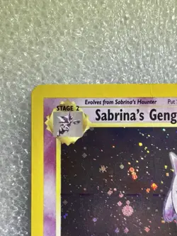 Pokemon Sabrina's Gengar Holo Gym Challenge 14/132 80HP 40 Attack Rare - Image 3
