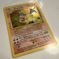 Pokemon TCG Charizard Base Set 4/102 120 HP Holo Rare Holo English Card - Image 3