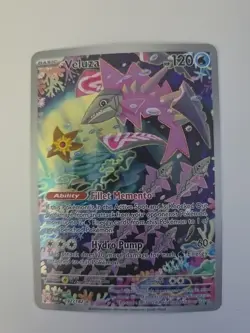 Pokemon TCG Veluza Card 192/182 Paradox Rift Illustration Rare NM Condition - Image 1