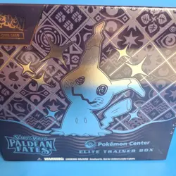 Pokemon Scarlet & Violet Paldean Fates POKEMON CENTER Elite Trainer Box - Image 1