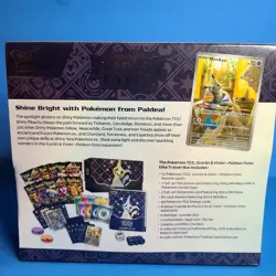 Pokemon Scarlet & Violet Paldean Fates POKEMON CENTER Elite Trainer Box - Image 2