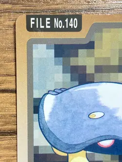 Pokemon Carddass Card Kabuto File No.140 Bandai Pocket Monsters 1997 Japan - Image 3