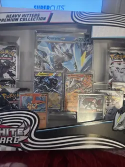Pokemon Sealed Black Bolt & White Flare Unova Heavy Hitters Premium Collection - Image 2