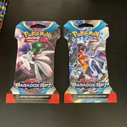 Pokemon TCG: Scarlet & Violet Paradox Rift Sealed Booster Packs (Lot of 2) - Image 1