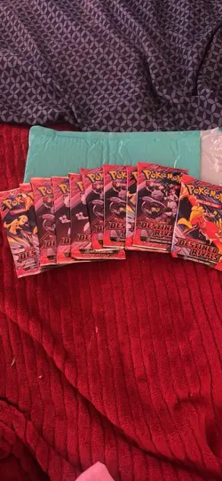 Pokemon TCG: Destined Rivals Booster Pack Lot Of 10x Packs New Factory Sealed - Image 1