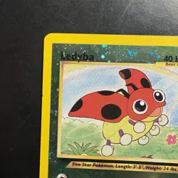 Pokemon Vintage Southern Islands Reverse Holo Ledyba 7/18 Rare WotC Promo - Image 3