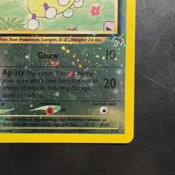 Pokemon Vintage Southern Islands Reverse Holo Ledyba 7/18 Rare WotC Promo - Image 5