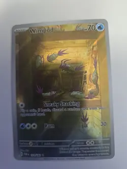 Pokemon TCG Wimpod Paradox Rift 191/182 Holo Illustration Rare NM/M Condition - Image 1