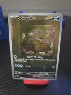 Pokemon TCG Wimpod Paradox Rift 191/182 Holo Illustration Rare NM/M Condition - Image 3