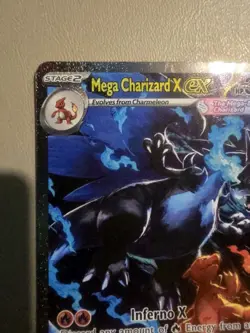 Mega Charizard X EX SIR 125/094 Phantasmal Flames English Pokemon TCG Pack Fresh - Image 4