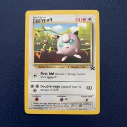 Played Jigglypuff - Normal #7 Black Star Promo Pokemon TCG - Image 1