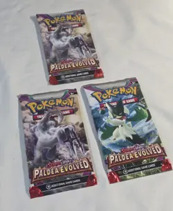 Pokemon TCG Scarlet & Violet Paldea Evolved Booster Pack [New, Sealed] - Image 4
